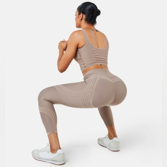 Fanka Pants - Fanka Body Sculpt 7/8 Leggings - Tan / XL